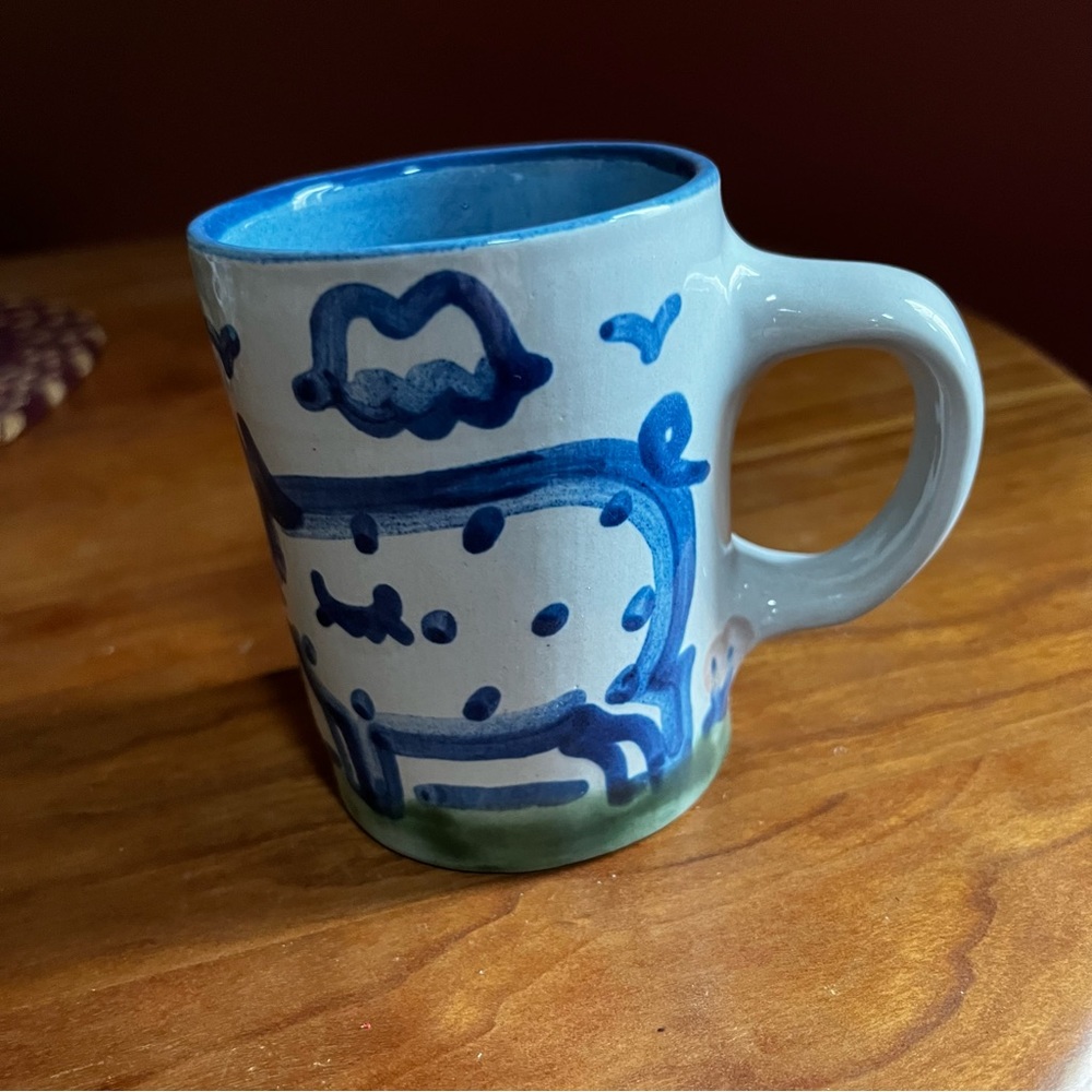 M.A. Hadley Country Scene Pig Mug - Picture 2 of 5
